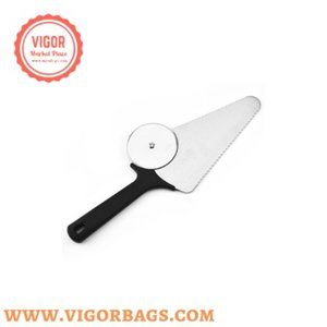 Pizza Cutter and Server Slicer Super Sharp Stainless Steel Wheel Blade